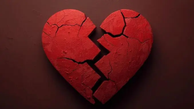 broken heart couples breakup