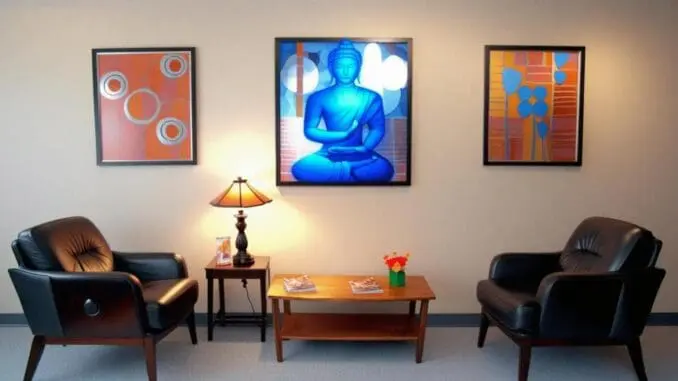 waiting area couples counseling chicago lakeview