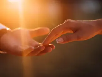 couple holding hands secular premarital counseling
