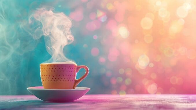 coffee cup office affair contemplation